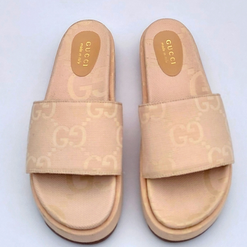 GUCCI  Women's Platform  Slide Sandals - 40